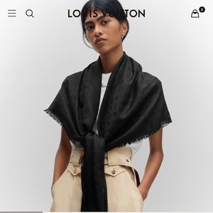 Monogram Scarf